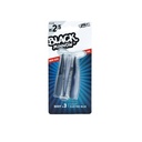Corps Black Minnow Taille N°2.5 105mm ELECTRIC BLUE X3