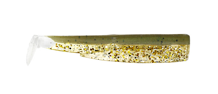 Corps Black Minnow Taille N°4 140mm KHAKI GLITTER