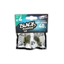 Têtes Plombées Black Minnow Taille N°4 140mm 40G PACK