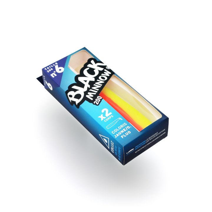 Corps Black Minnow Taille N°6 200mm MANGO JUICE PACK
