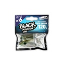Têtes Plombées Black Minnow Taille N°6 200mm 120g PACK
