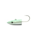 Têtes Plombées Crazy Sand Eel et Paddle Tail  N°3 30g