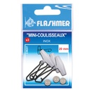 Mini Stainless Steel Sinker Slides 20mm X3 Sea Fishing