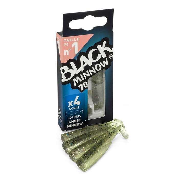 Corps Black Minnow Taille N°1 70mm
