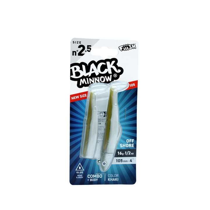 Black Minnow Taille N°2.5 105mm