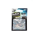 Hameçons Black Minnow Taille N°2.5 105mm 4Pcs 