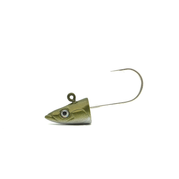 [CSE1435] Têtes Plombées Crazy Sand Eel et Paddle Tail  N°2 (7 g)