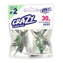 Têtes Plombées Crazy Sand Eel et Paddle Tail  N°3