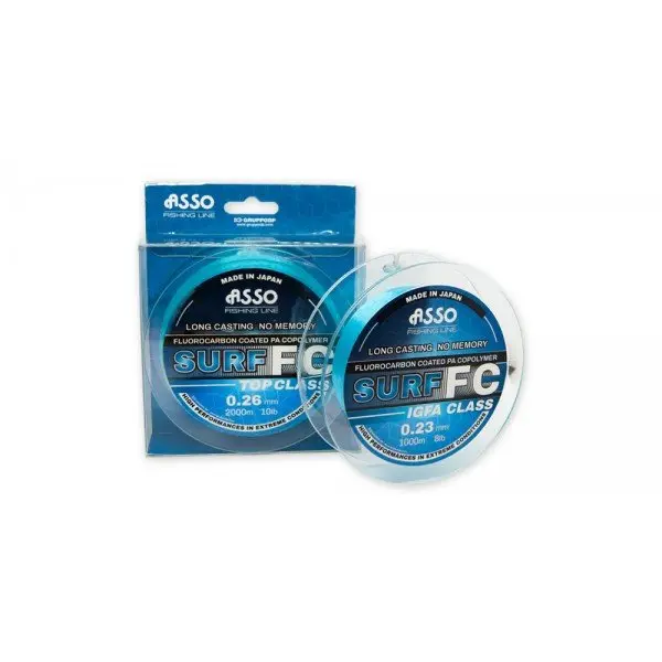 [ASSU330] Nylon ASSO Surf FC (0.30mm 7Kg)