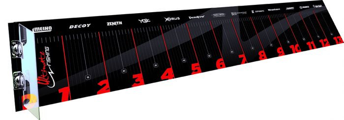 Toise Ultimate Fishing Règle de mesure poisson 1300 x 250 mm