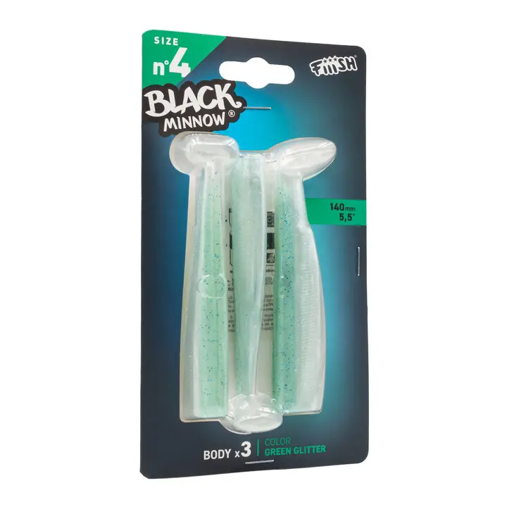 Corps Black Minnow Taille N°4 140mm