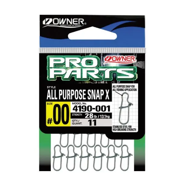 [4190-00] Agrafe Owner All purpose snap (#00 13.1 kg)