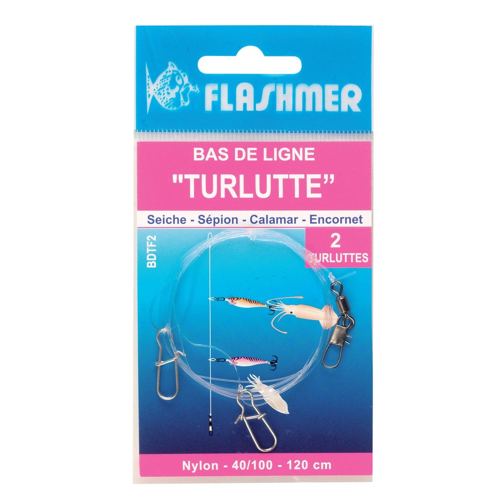 Bas de ligne 2 empiles Turlutte
