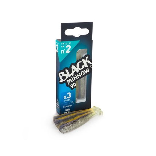 Corps Black Minnow Taille N°2 90mm